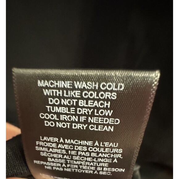 Slip Dress Large Womens Drape Neck Black Y2K Fairy Goth 90s Style Minimalist - Picture 3 of 5